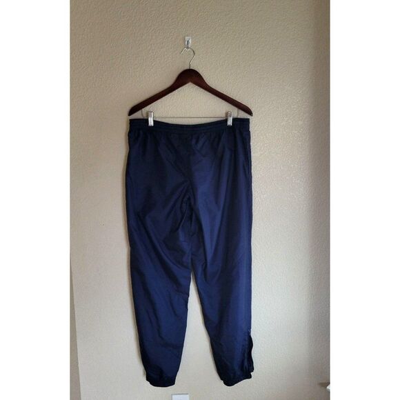 Nike Men's Pants Navy Blue XL Track Pants Dri-Fit Pull On Elastic Waist - Picture 4 of 7